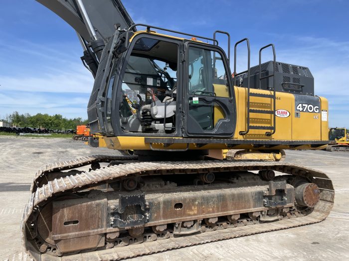 JOHN DEERE 470GLC AUX HYD & HYD COUPLER